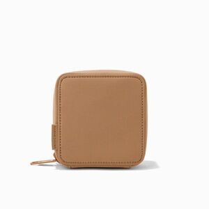 Dagne Dover Small Arlo Tech Organizer in color Camel